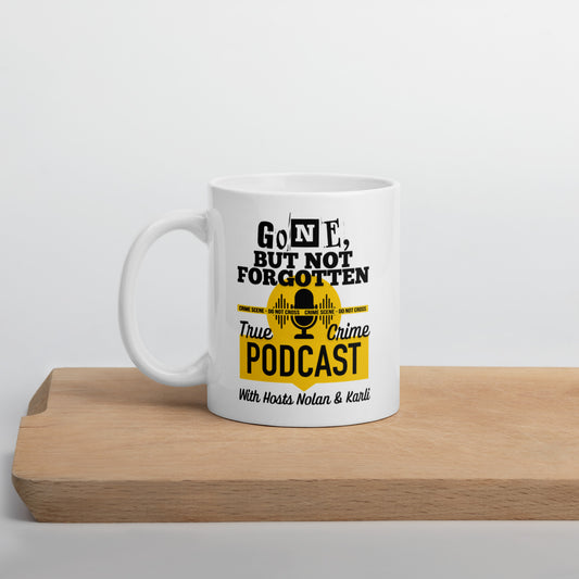 Podcast White glossy mug